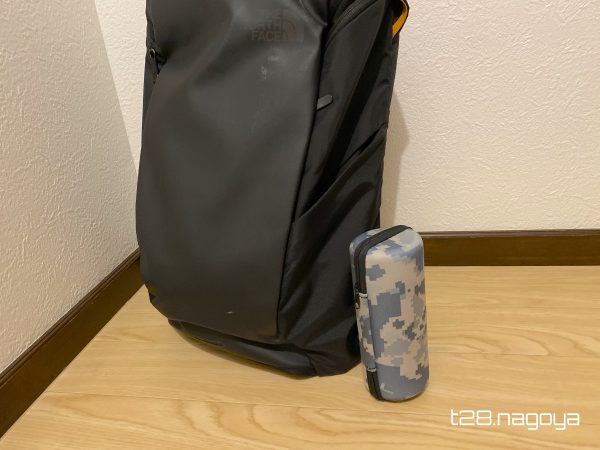 リュックサックとポーチ