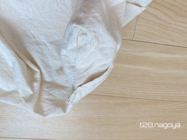 底の縫い状態
