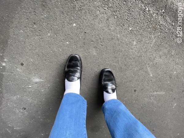 懐かしいローファー