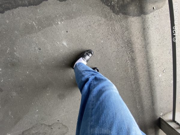 ローファーを上から見る