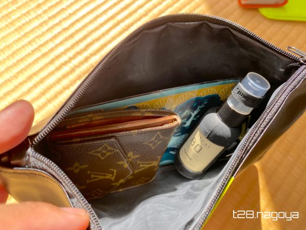 ポーチに入れてみた