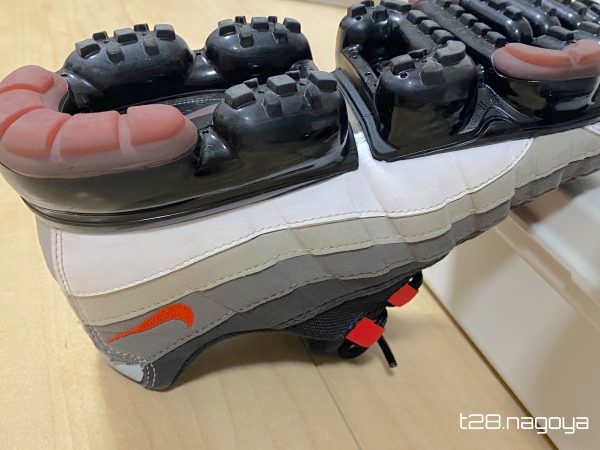 ソールのゴム感