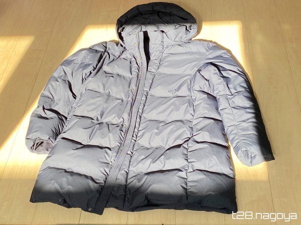 ダウンコート正面