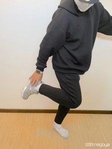 パンツが伸びる