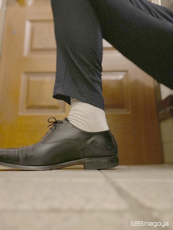革靴と靴下