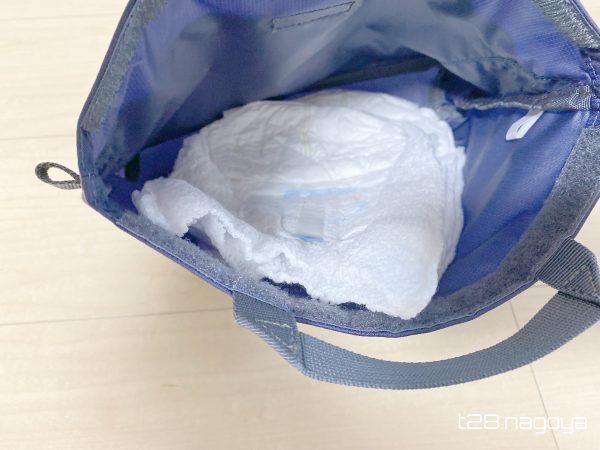 鞄の中にオムツ