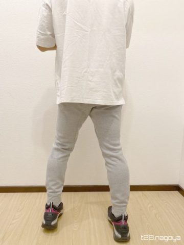 パンツを着た様子