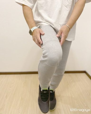 パンツを着た姿