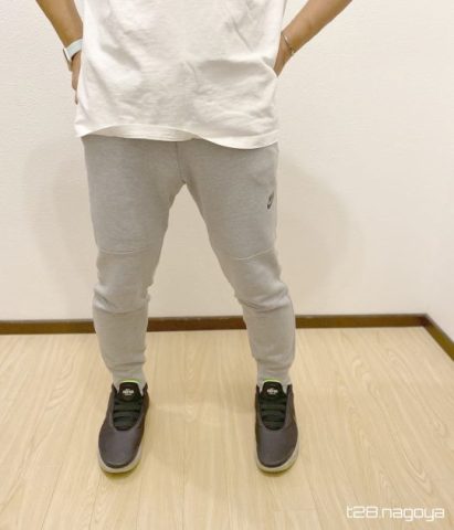 パンツを着た様子