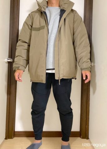 トレナーを着る