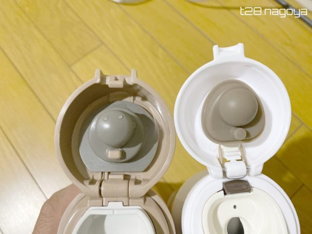 フタの中の材の厚み比較