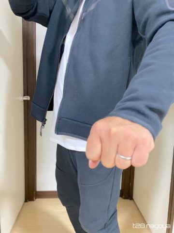 袖の隙間