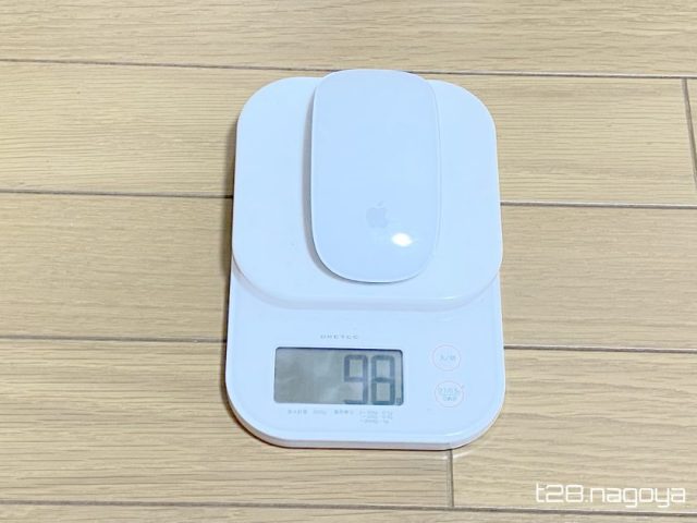 マウスの重量測定