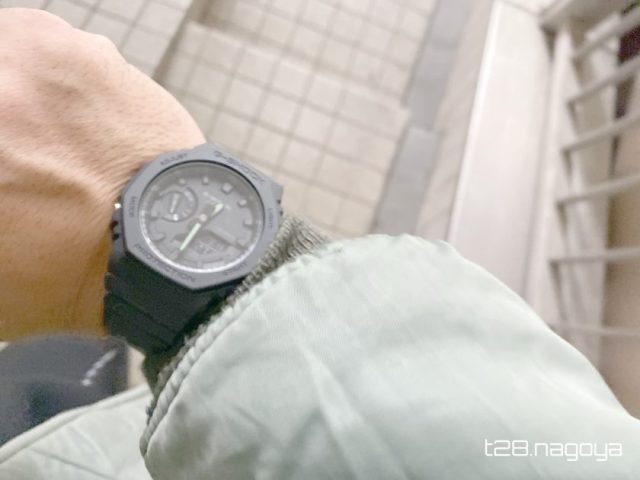 MA-1にGショック